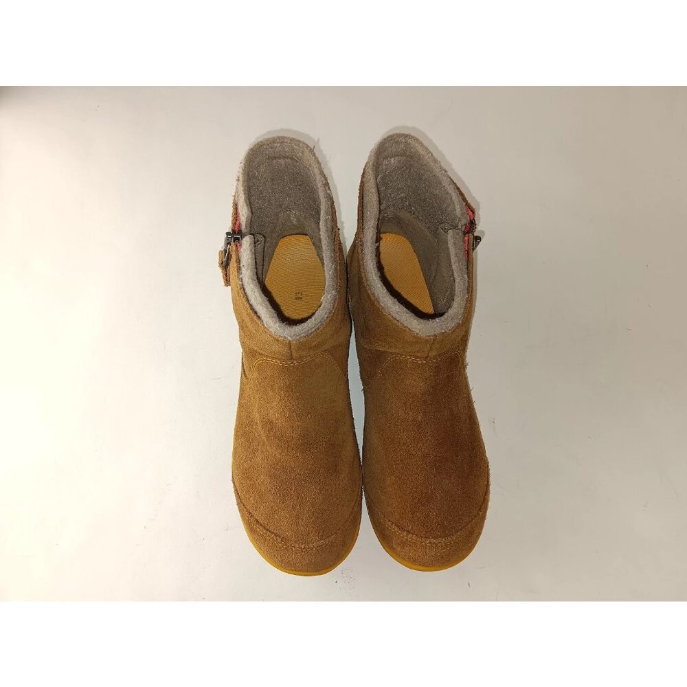 Sorel Meadow Women’s sz 8.5 Tan Brown Zip Waterproof Suede Boots NL2189 287 - Picture 3 of 14